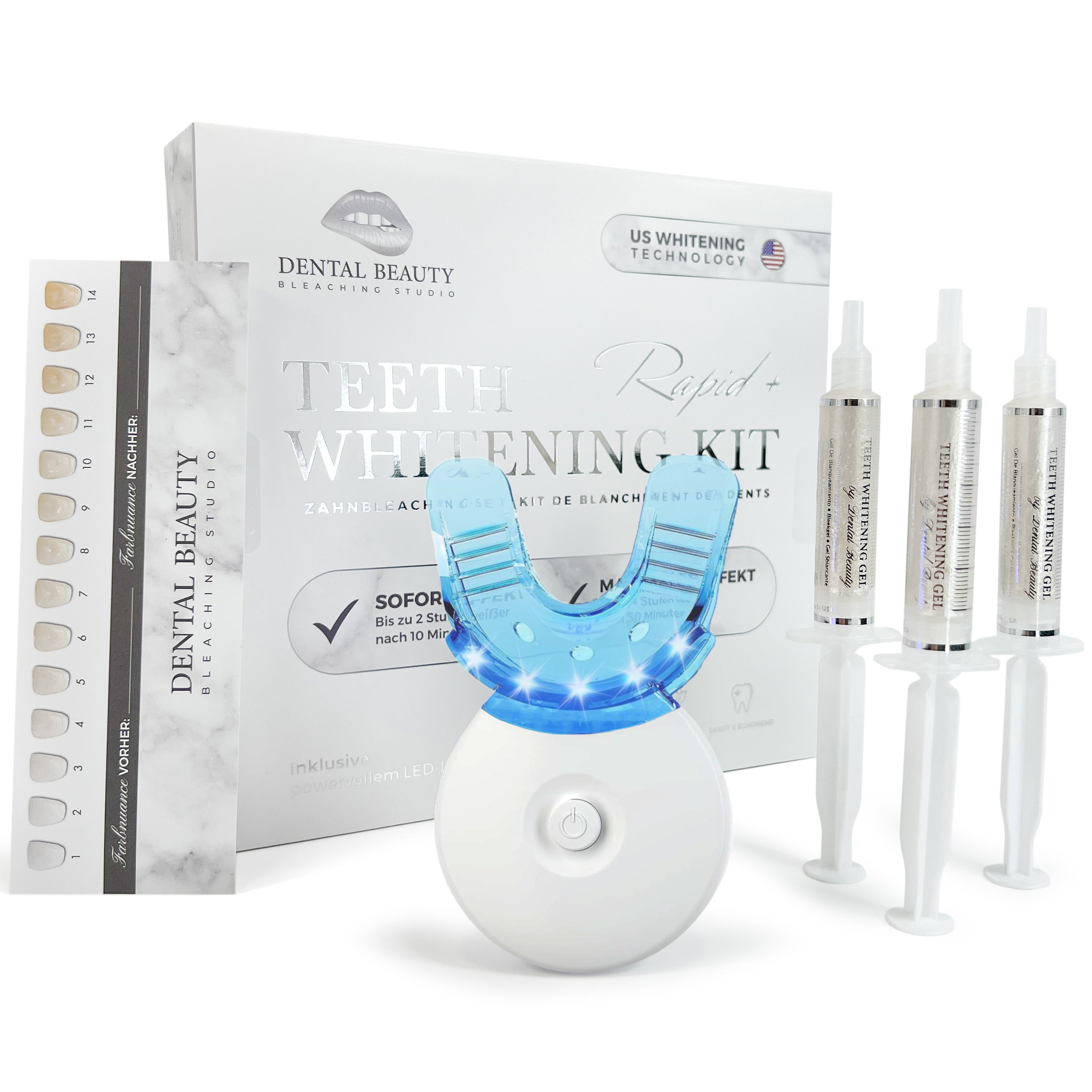Zahnbleaching-Set Rapid+ Dental Beauty - Teeth Whitening Kit™