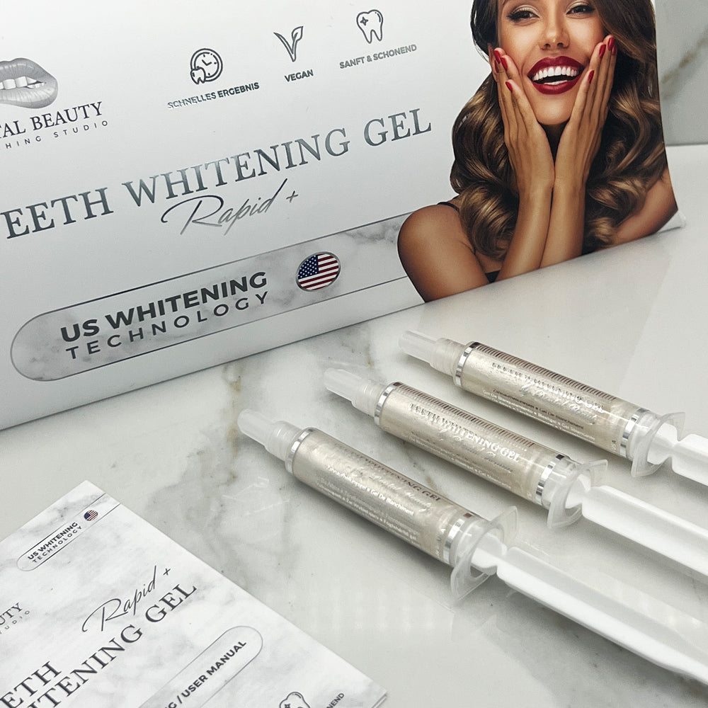 Zahnbleaching Gel REFILL- 3er Pack - Bleaching Gel - Zahnaufhellung Gel