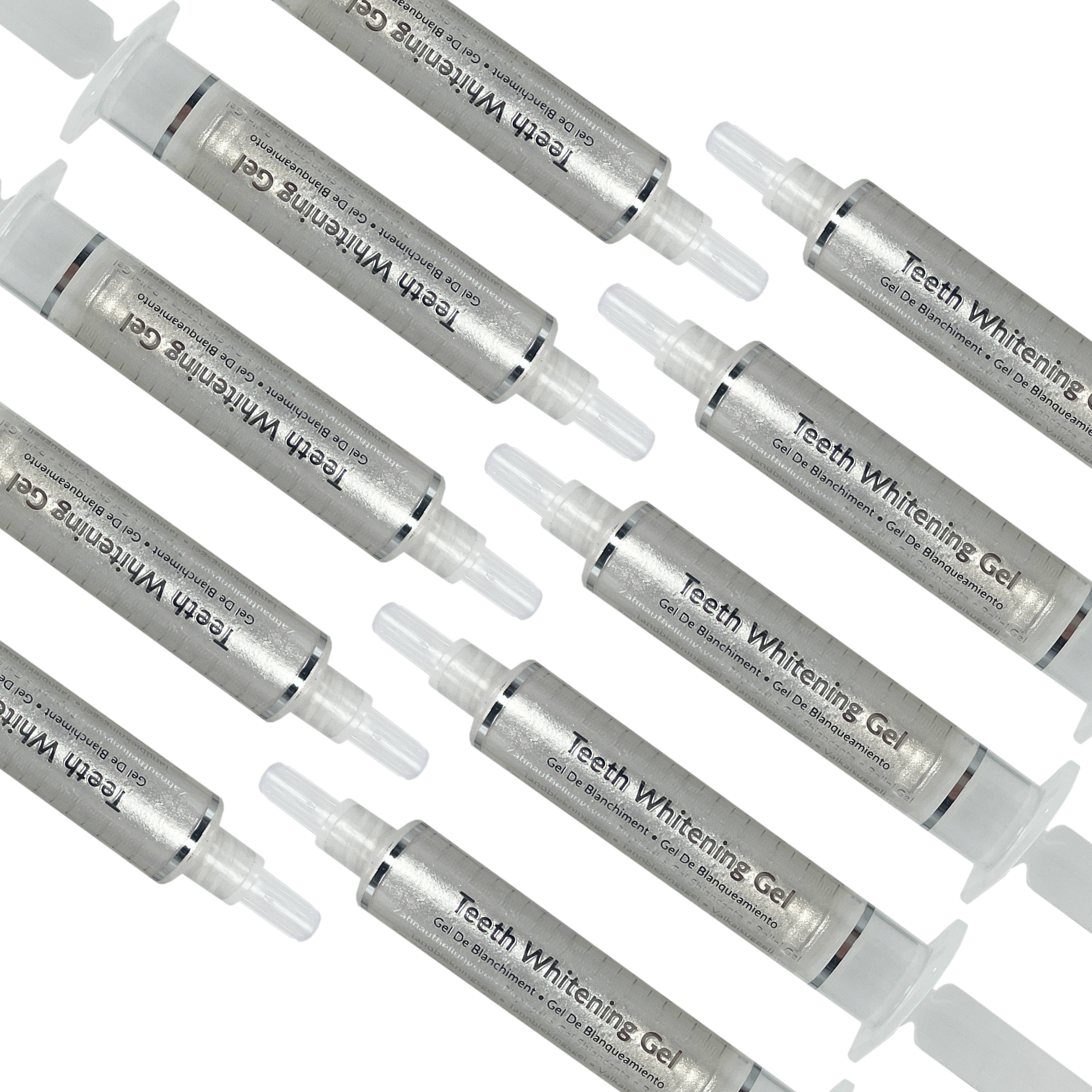 Zahnbleaching Gel - 10er Pack - 100ml - Bleaching Gel - Zahnaufhellung Gel