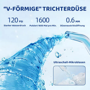 WaterFusion oral irrigator