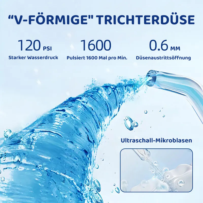 WaterFusion oral irrigator
