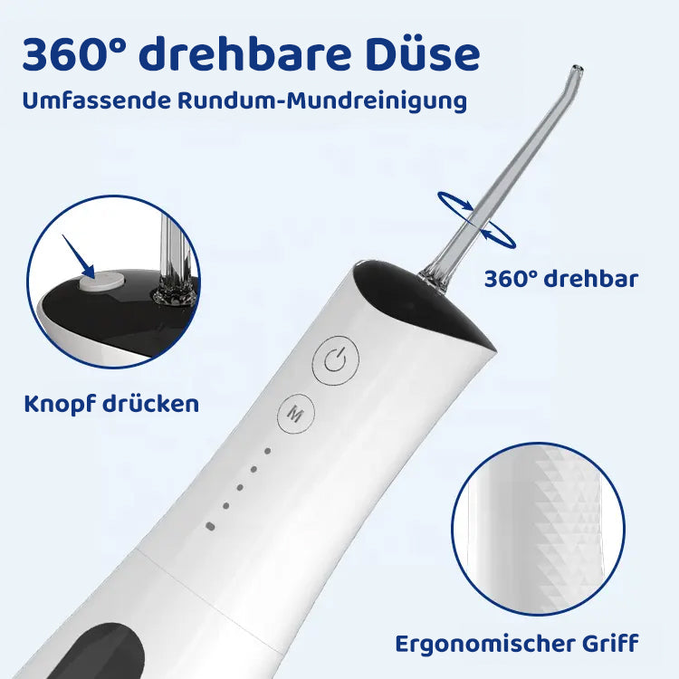 WaterFusion oral irrigator