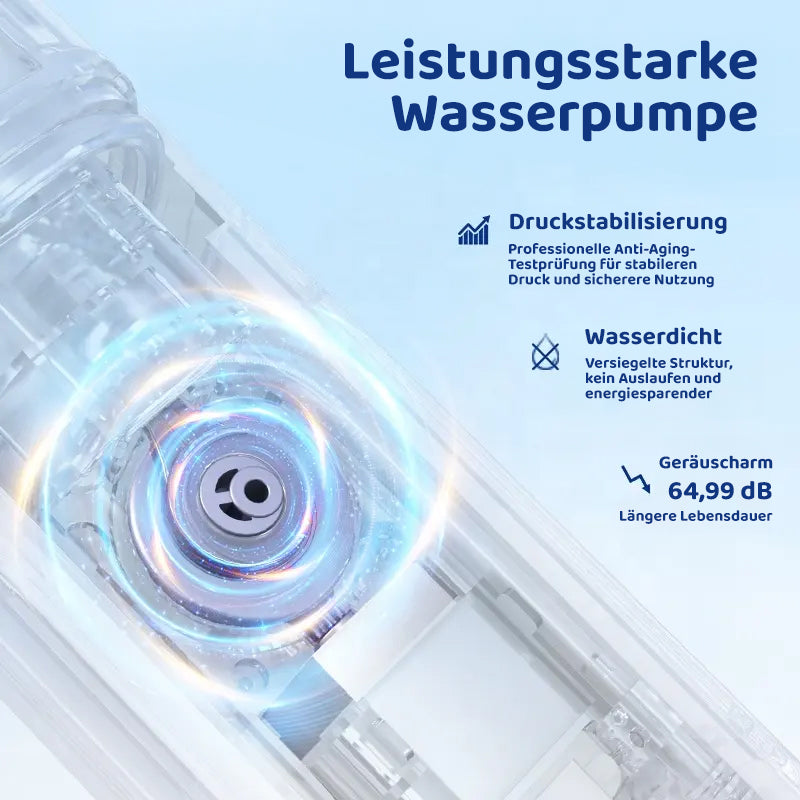 WaterFusion oral irrigator