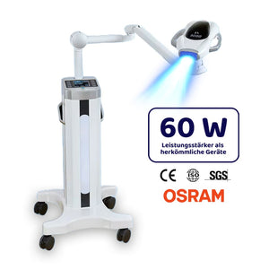 Lámpara LED para blanqueamiento dental de 60 vatios. Lámpara blanqueadora. Dispositivo blanqueador dental.