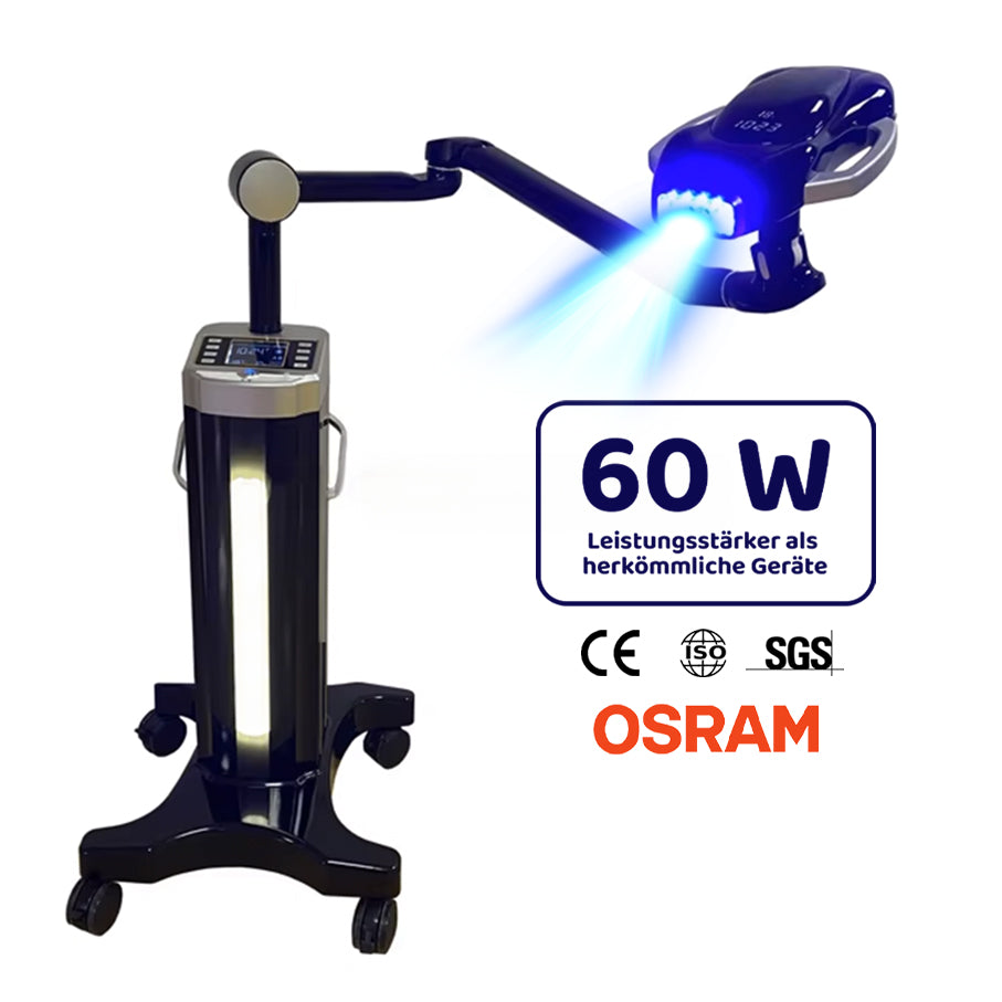 Black Teeth Whitening LED Lamp – 60 Watt – Teeth Whitening Lamp – Bleaching Lamp – Teeth Whitening Device