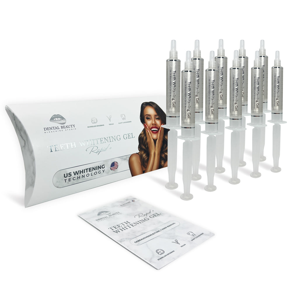 Teeth Bleaching Gel - Pack of 10 - 100ml - Bleaching Gel - Teeth Whitening Gel