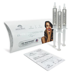 Zahnbleaching Gel REFILL- 3er Pack - Bleaching Gel - Zahnaufhellung Gel