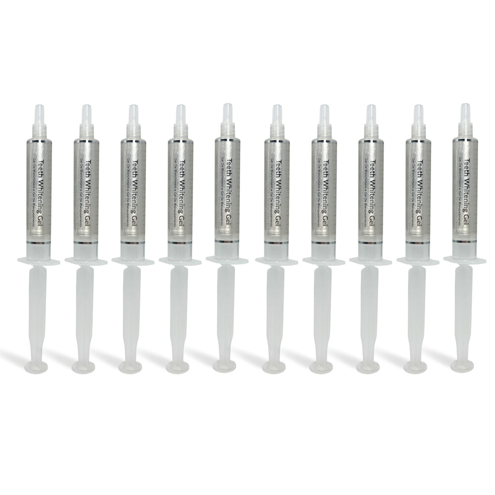 Zahnbleaching Gel - 10er Pack - 100ml - Bleaching Gel - Zahnaufhellung Gel