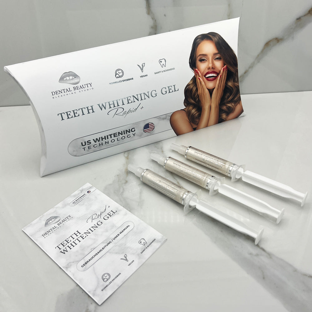 Zahnbleaching Gel REFILL- 3er Pack - Bleaching Gel - Zahnaufhellung Gel