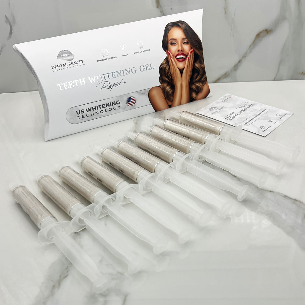 Zahnbleaching Gel - 10er Pack - 100ml - Bleaching Gel - Zahnaufhellung Gel