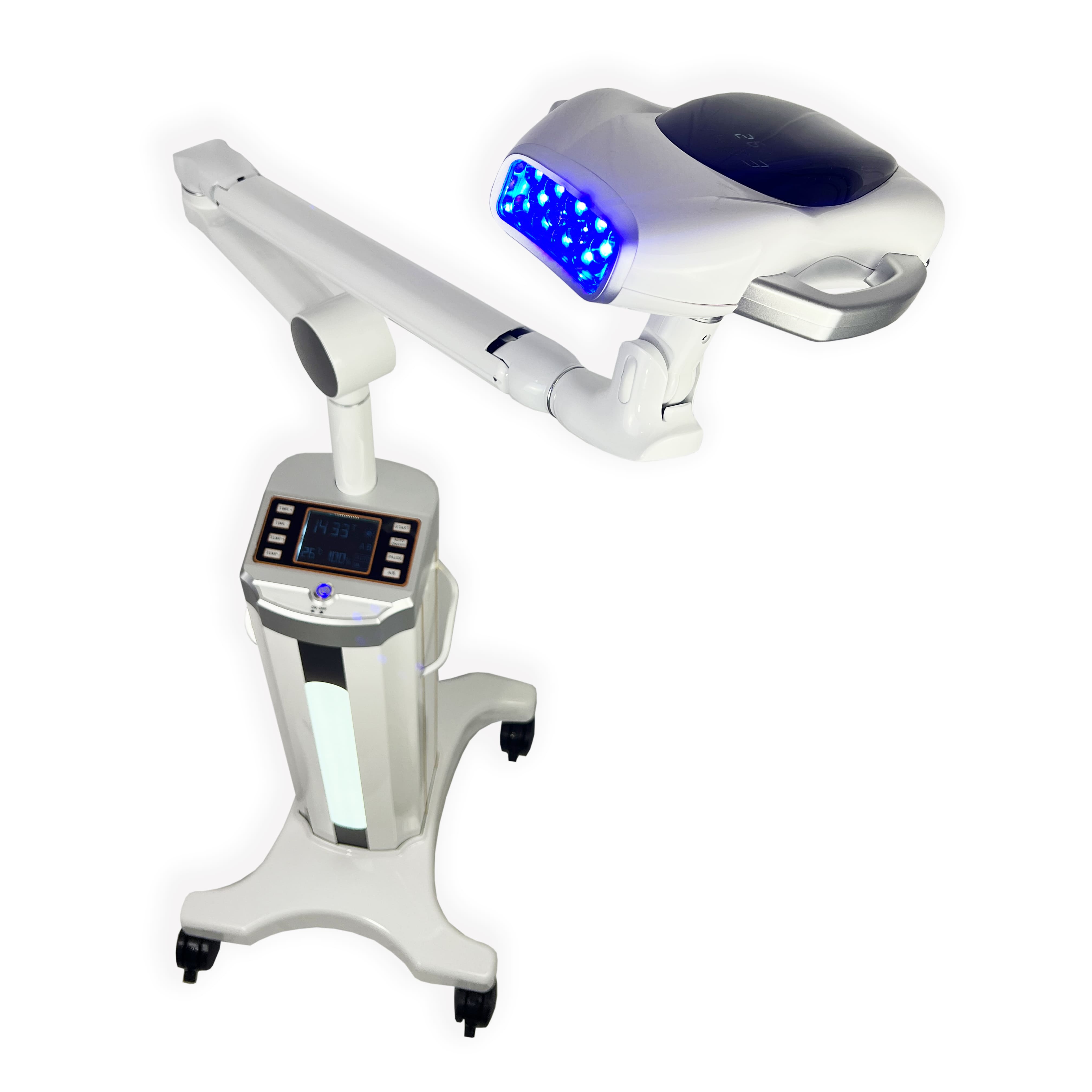 Lámpara LED para blanqueamiento dental de 60 vatios. Lámpara blanqueadora. Dispositivo blanqueador dental.