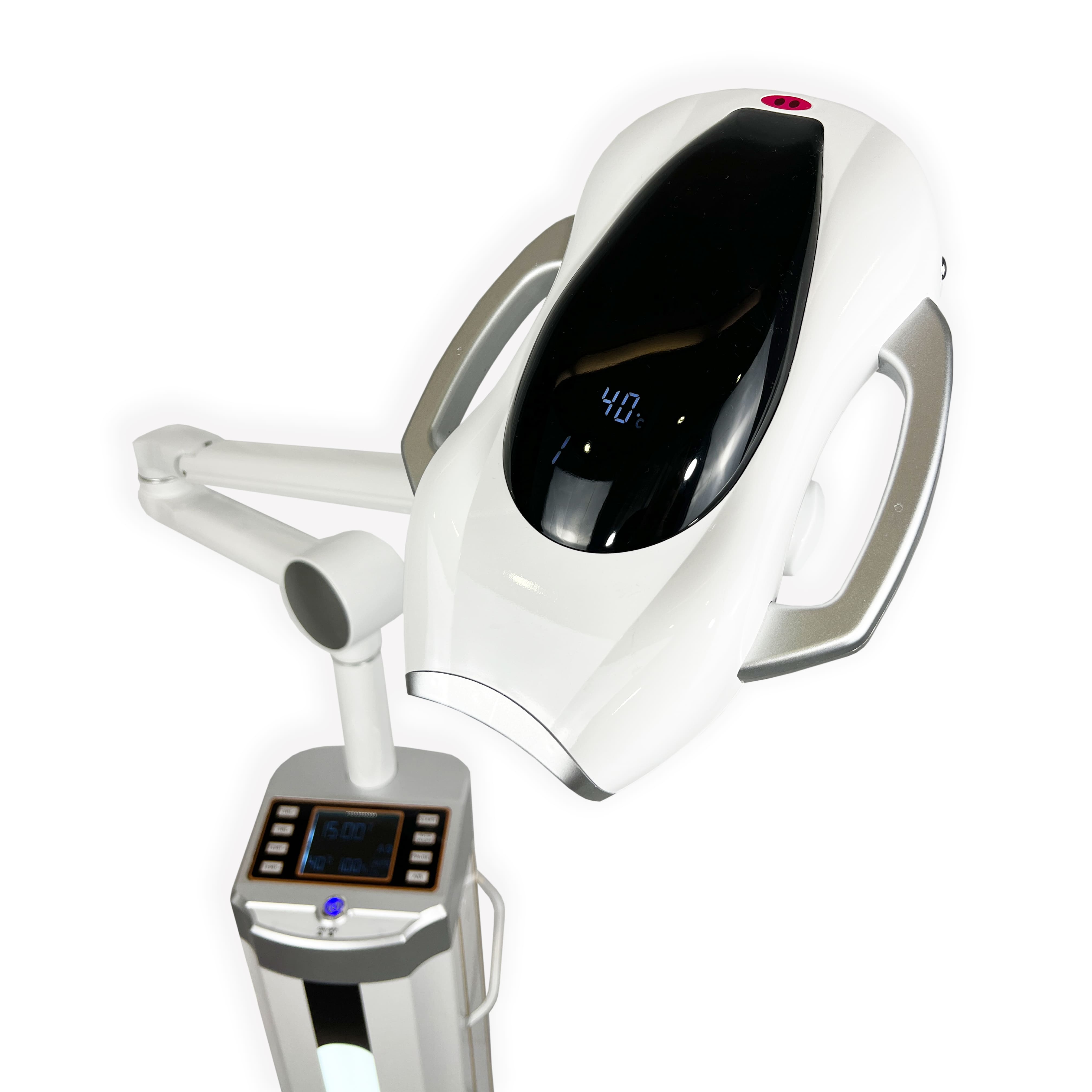Lámpara LED para blanqueamiento dental de 60 vatios. Lámpara blanqueadora. Dispositivo blanqueador dental.