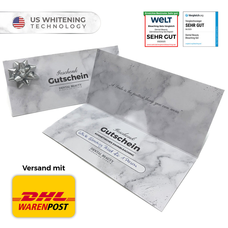 Christmas Sale - Gutschein für ein Bleaching vor Ort